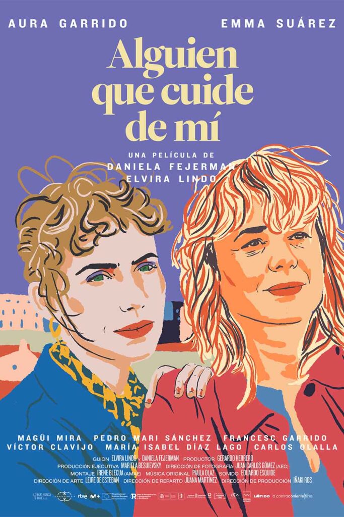 Cartel Alguien que cuide de mí