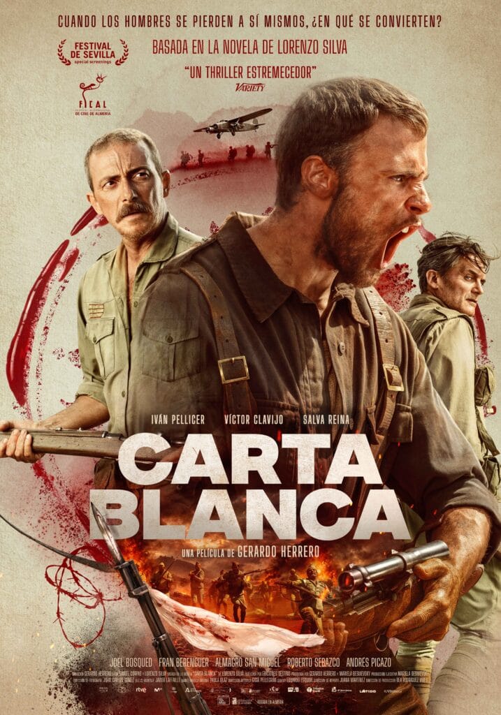 Ya disponible el cartel oficial de "Carta Blanca" 1 Cartel Carta Blanca Vertical